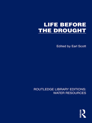 cover image of Life Before the Drought
